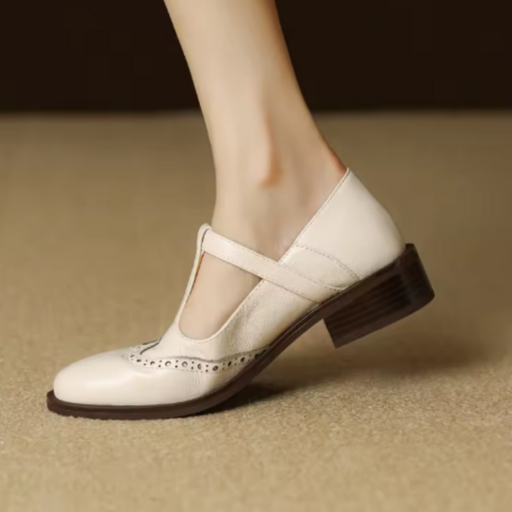 Women’s Classic Buckle Strap Round Toe Mary Jane Shoes