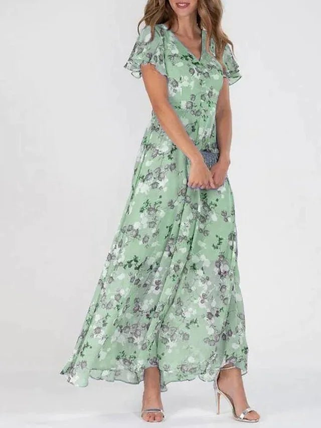 Women’s Tummy Covering Evening Party Dress