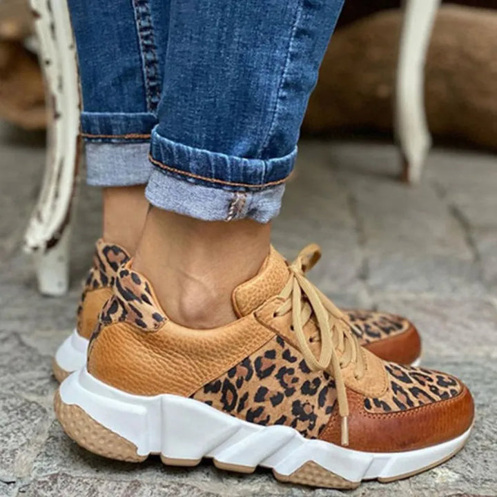 Women’s Leopard Print Comfort Sneakers