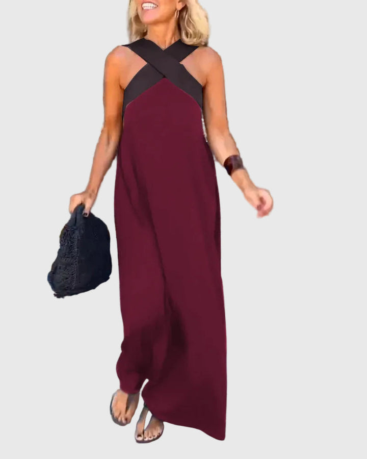 Women’s Elegant Flowy Maxi Dress
