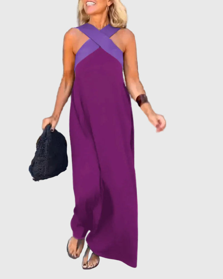 Women’s Elegant Flowy Maxi Dress