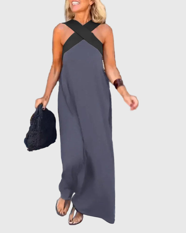 Women’s Elegant Flowy Maxi Dress
