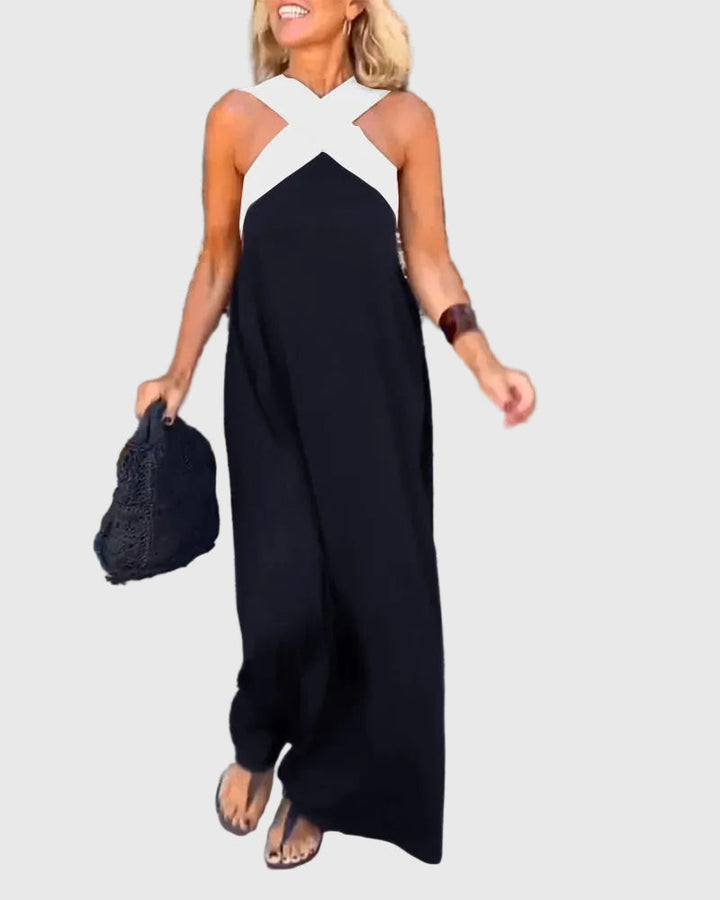 Women’s Elegant Flowy Maxi Dress