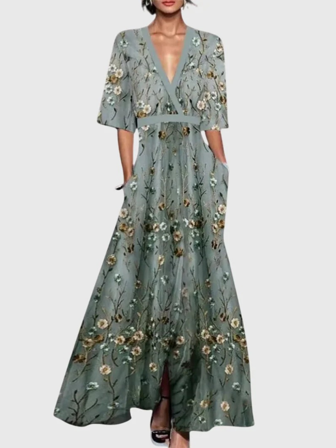 Women’s Elegant Spring Midi Dress