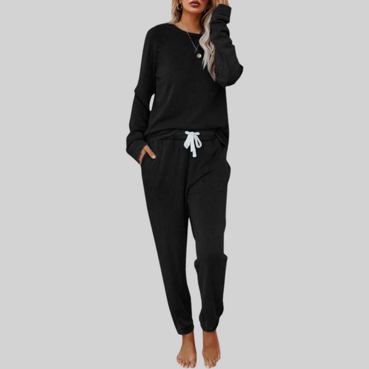 Women’s Casual Long Sleeve Sweatsuit Set