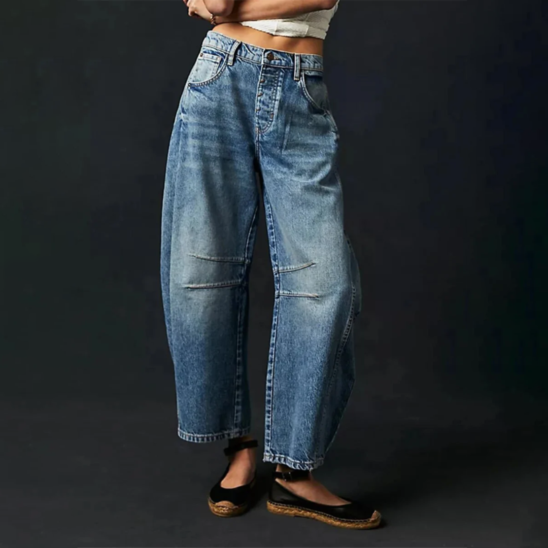 Women’s High Waisted Wide Leg Jeans