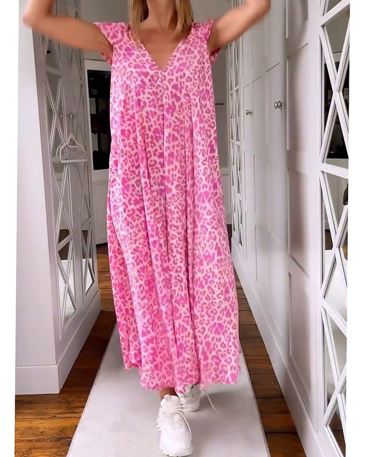 Women’s V-Neck Maxi Dress