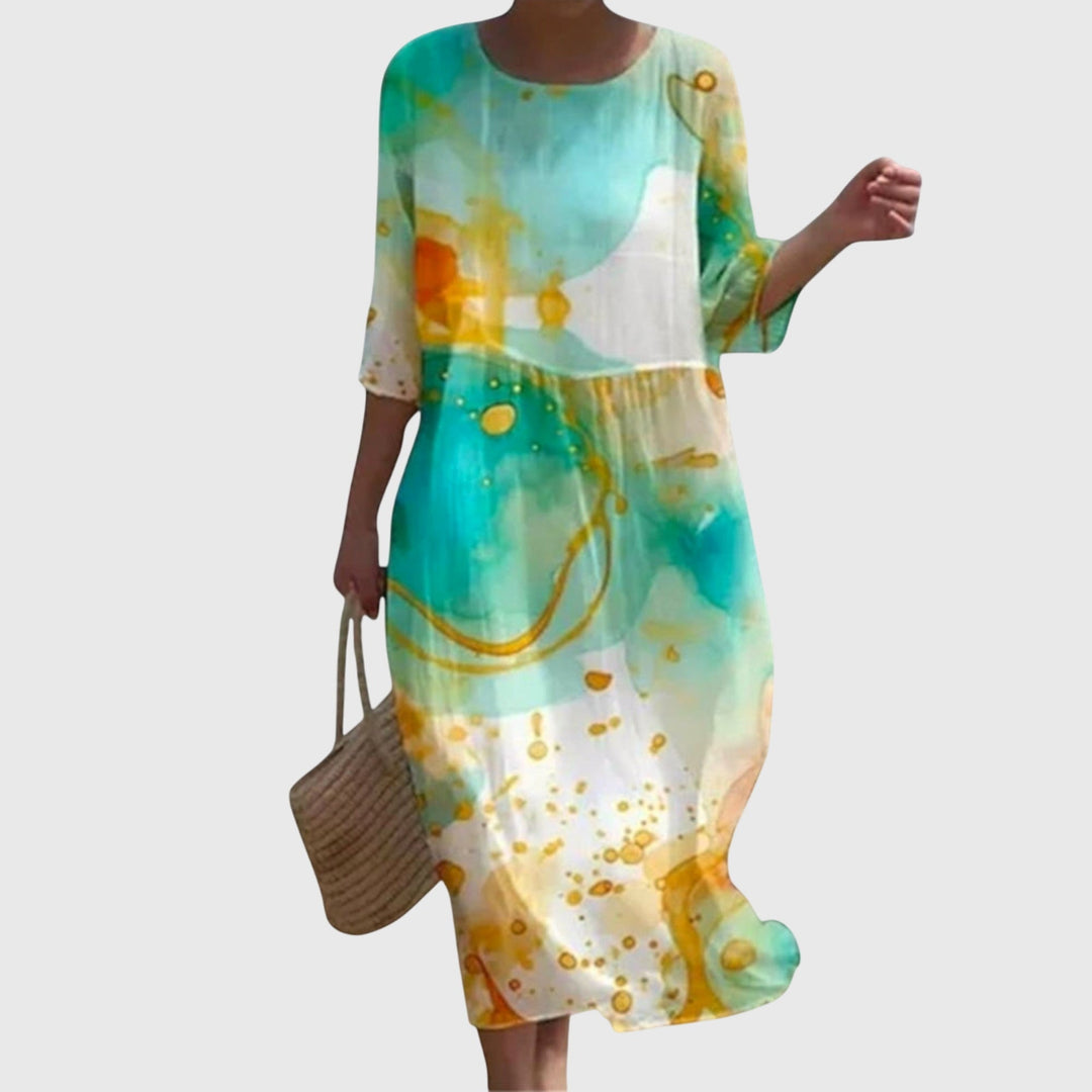 Women’s Floral Print Maxi Dress