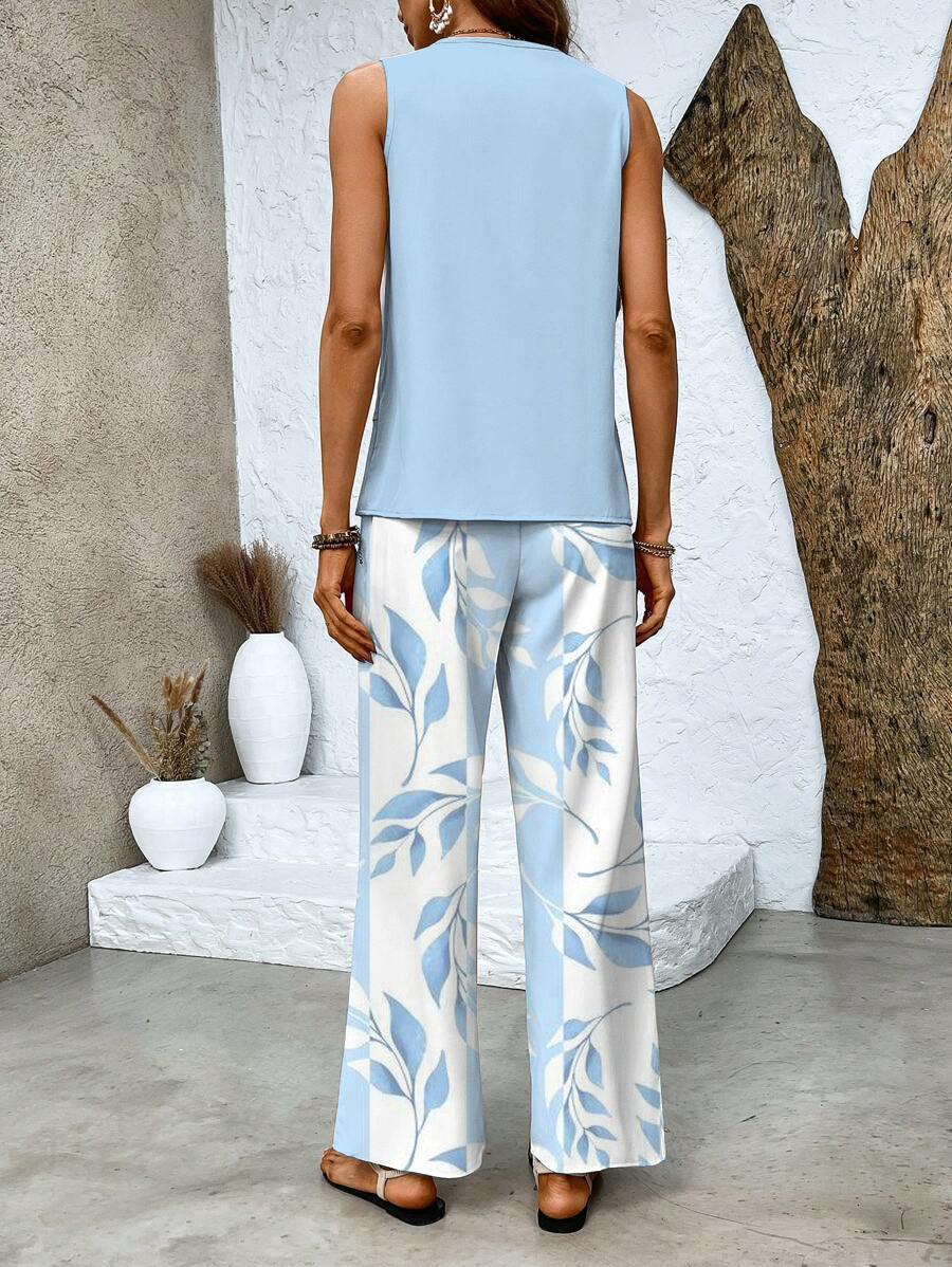 Women’s Elegant Two-Piece Summer Set