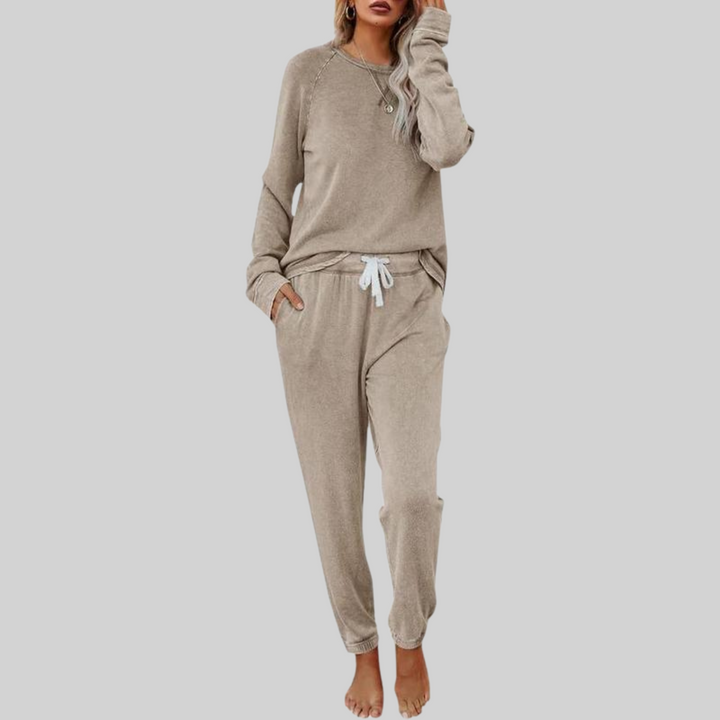 Women’s Casual Long Sleeve Sweatsuit Set