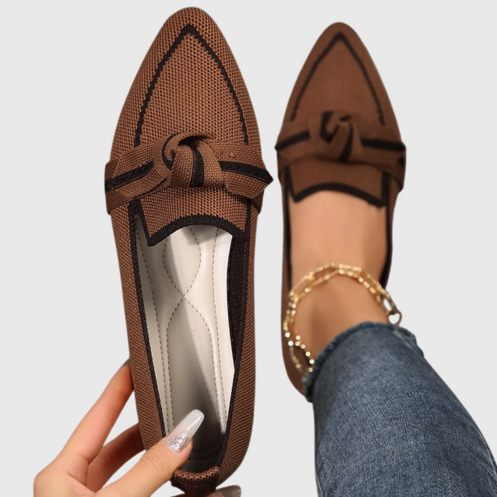 Women’s Slip On Knotted Comfort Loafers