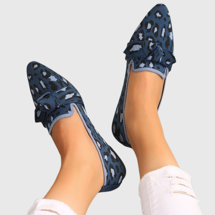 Women’s Tiger Print Slip-On Loafers