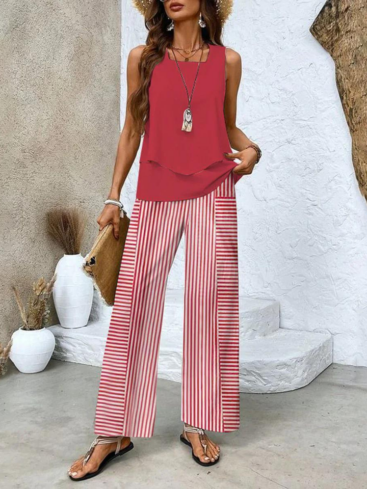 Women’s Elegant Two-Piece Summer Set