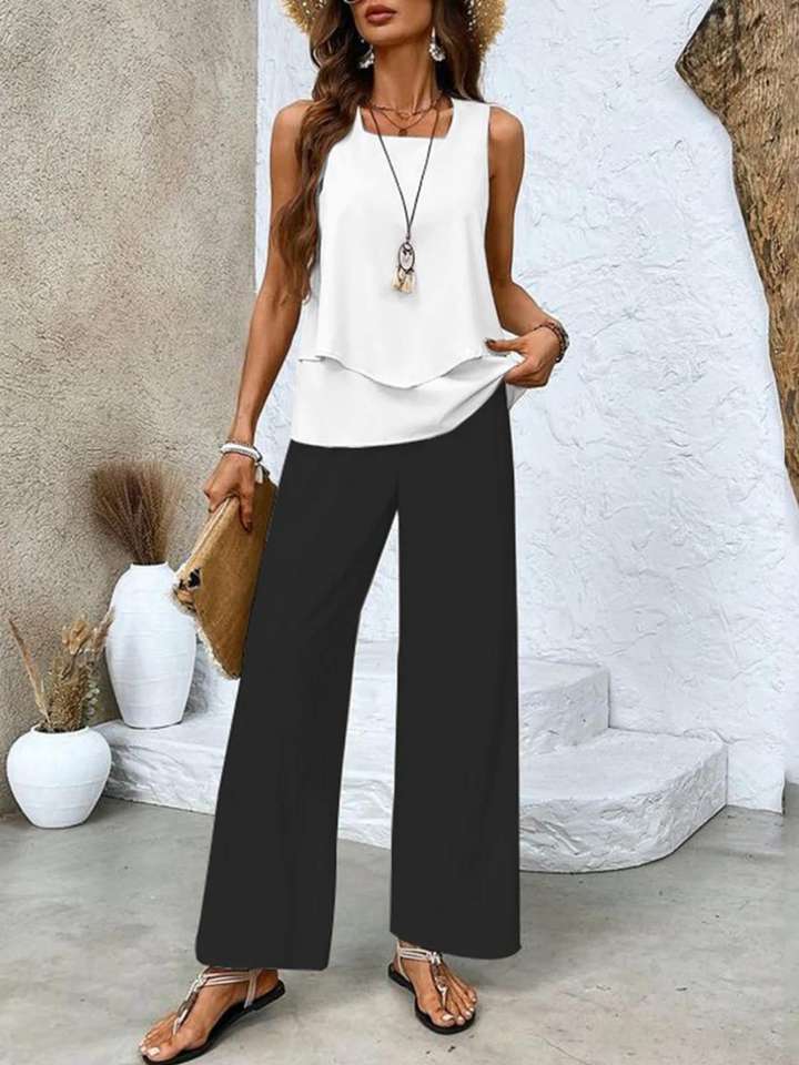 Women’s Elegant Two-Piece Summer Set
