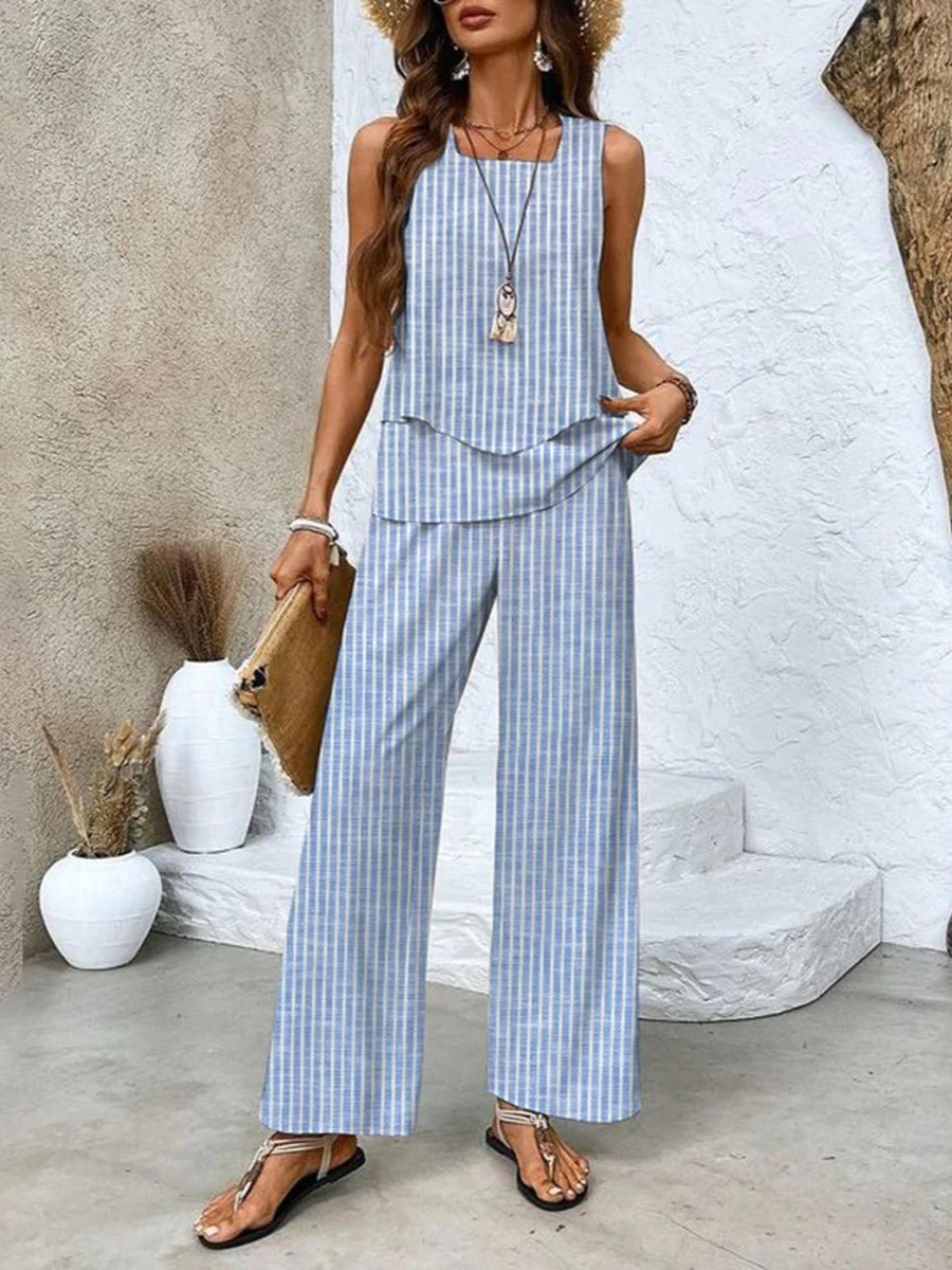 Women’s Elegant Two-Piece Summer Set