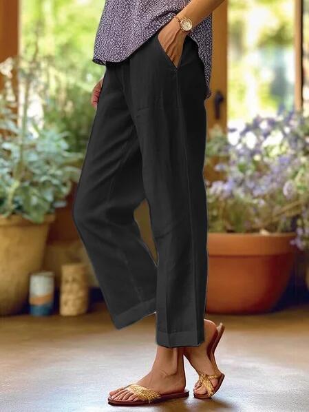 Women’s High-Waisted Wide-Leg Trousers