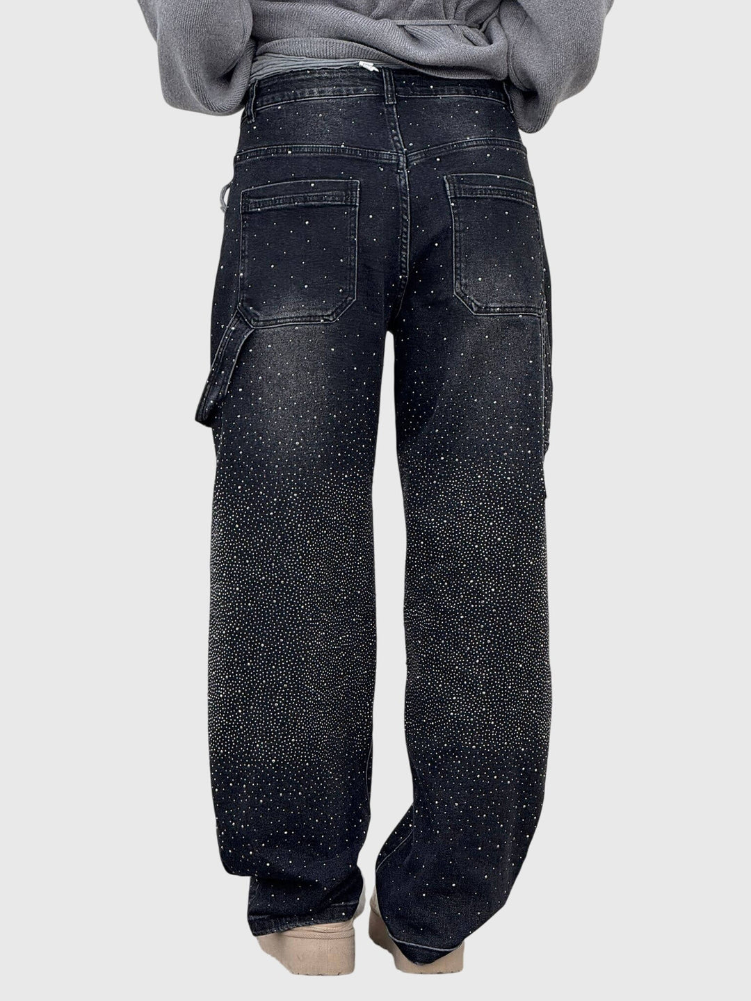 Women’s Rhinestone Embellished Party Pants