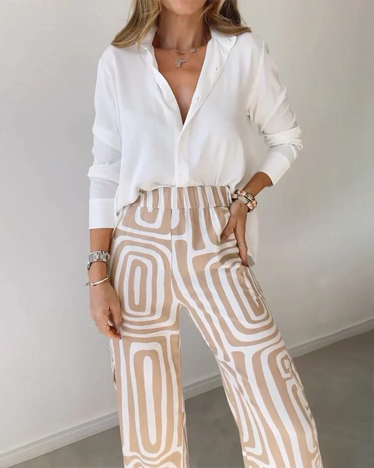 Women’s Belted Two Piece Lounge Set