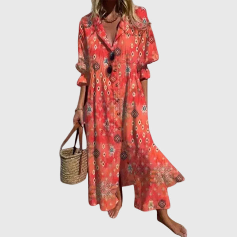 Women’s Elegant Boho Maxi Dress