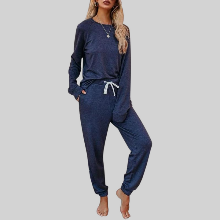 Women’s Casual Long Sleeve Sweatsuit Set