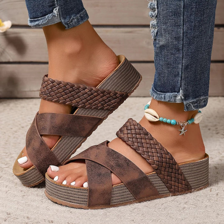 Women’s Comfort Adjustable Strap Open Toe Sandals