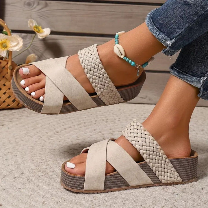 Women’s Comfort Adjustable Strap Open Toe Sandals