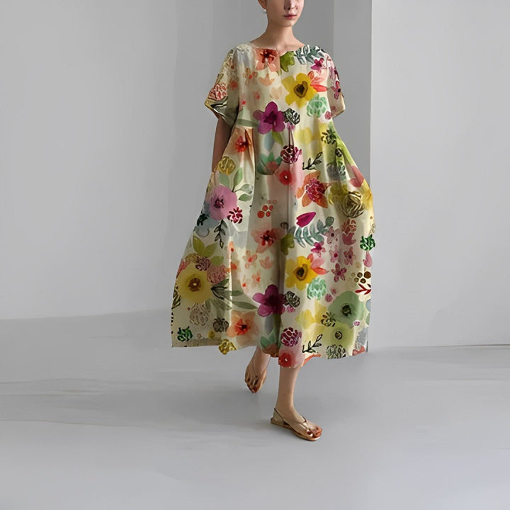 Women’s Floral Boho Summer Dress