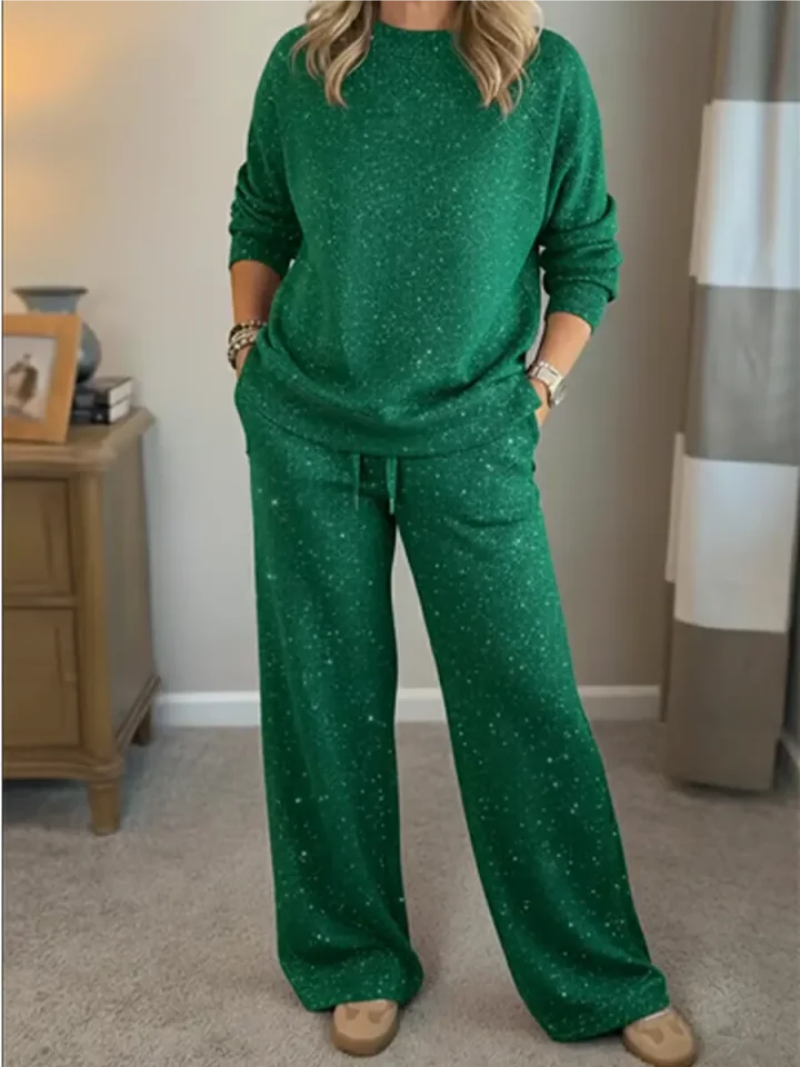 Women’s Cozy Two-Piece Loungewear Set