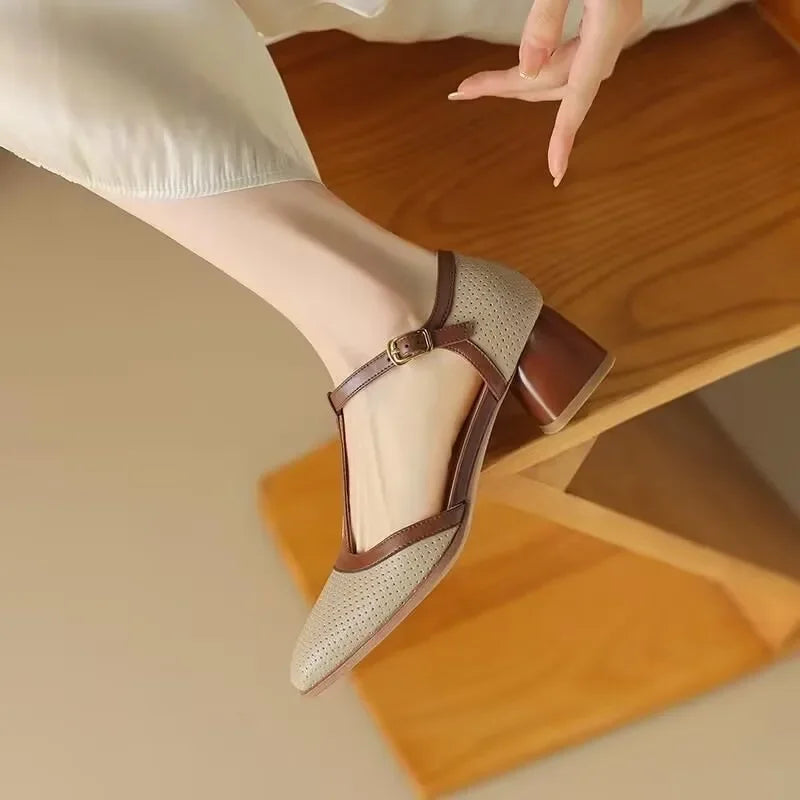 Women’s Classic Mid Heel Dress Shoes
