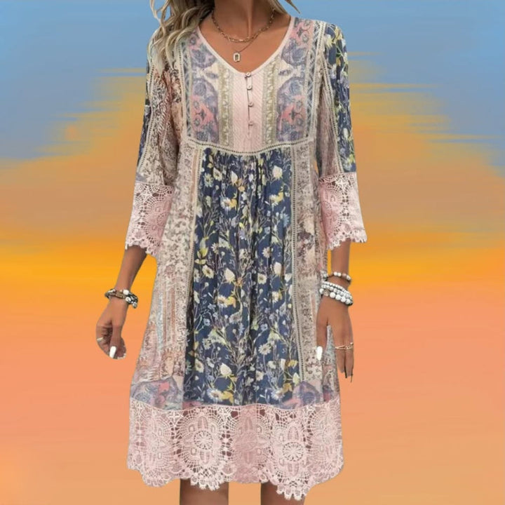 Women’s Boho Flowy Casual Dress