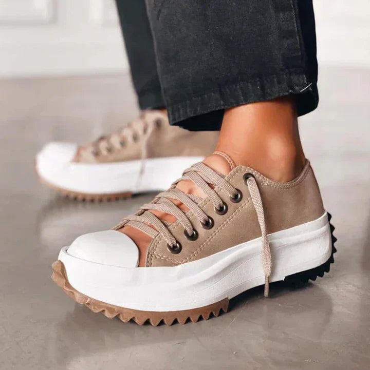 Women’s Chunky Platform Lace Up Sneakers