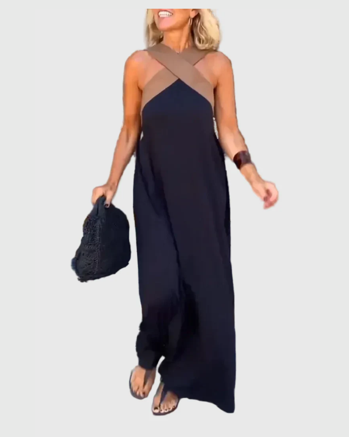 Women’s Elegant Flowy Maxi Dress