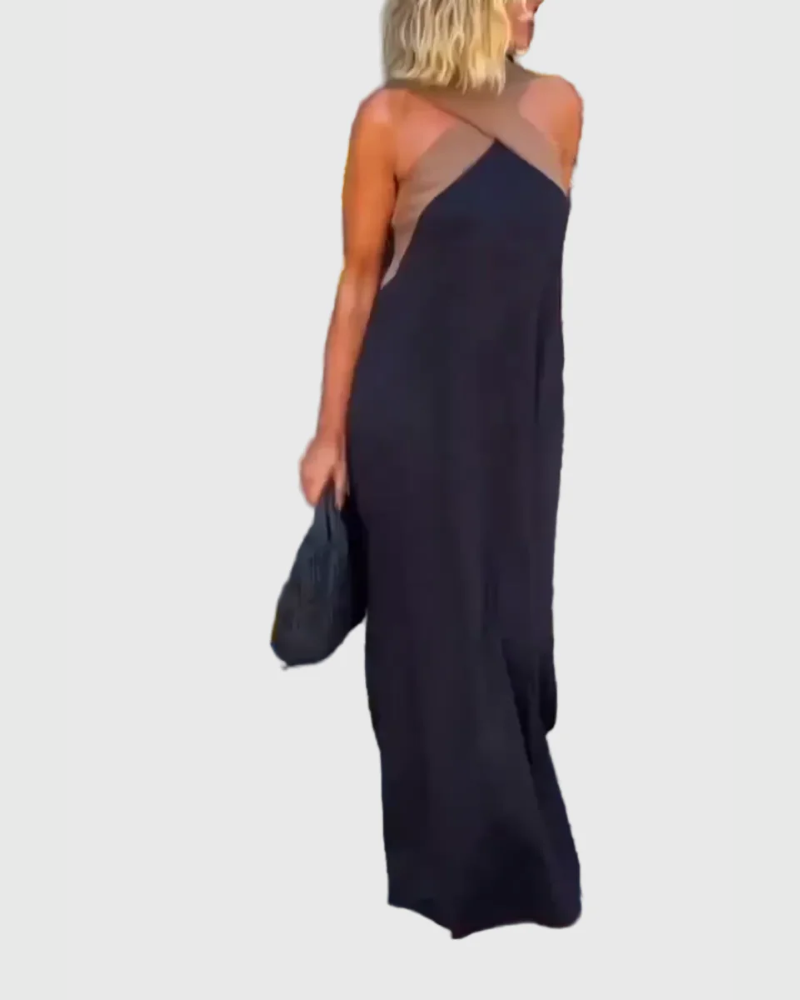 Women’s Elegant Flowy Maxi Dress