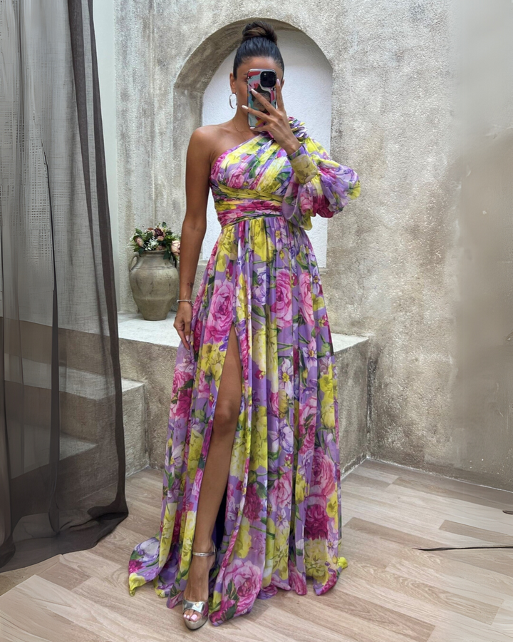 Women’s Floral Evening Party Dress