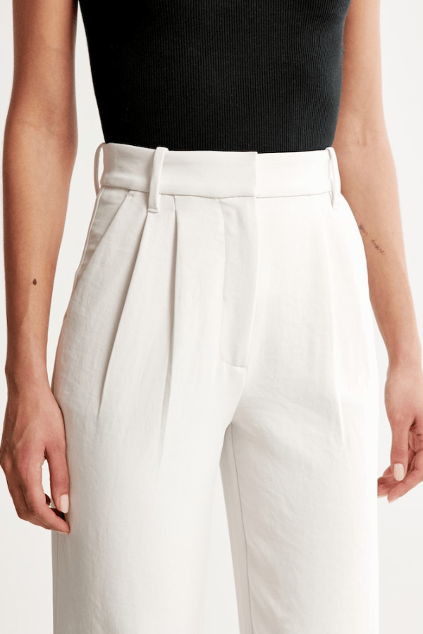Women’s High-Waisted Tailored Straight-Leg Pants