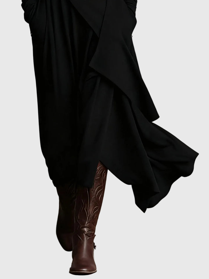 Women’s Violet Pleated Maxi Dress