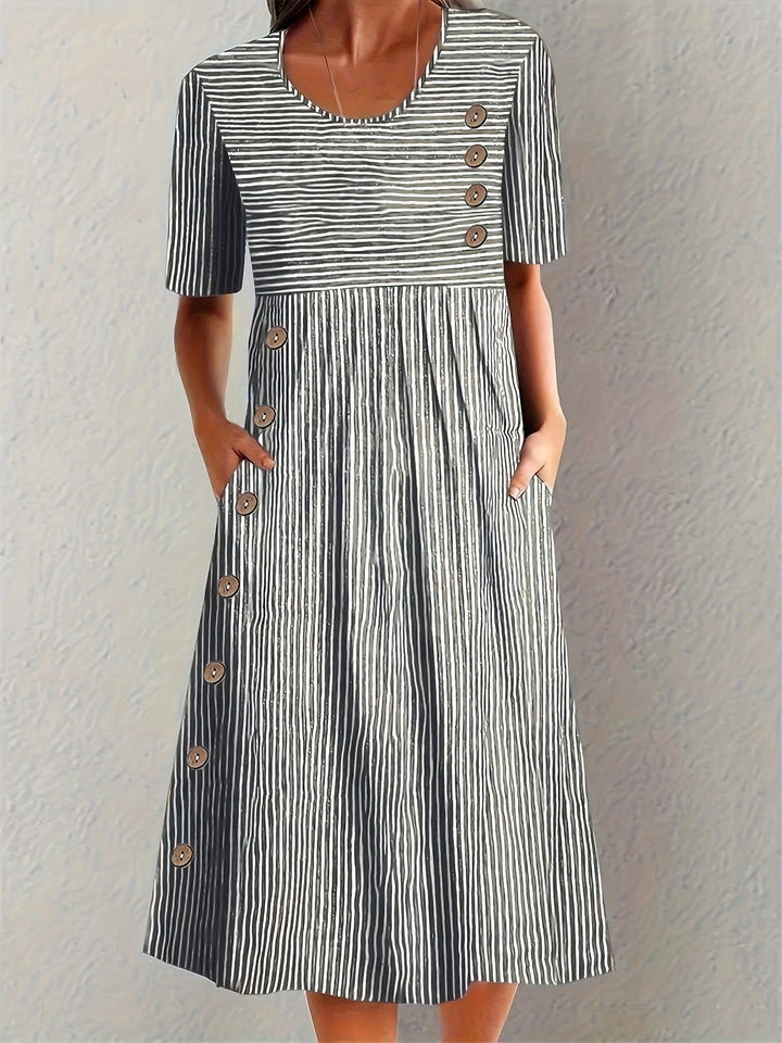 Women’s Striped Casual Sundress