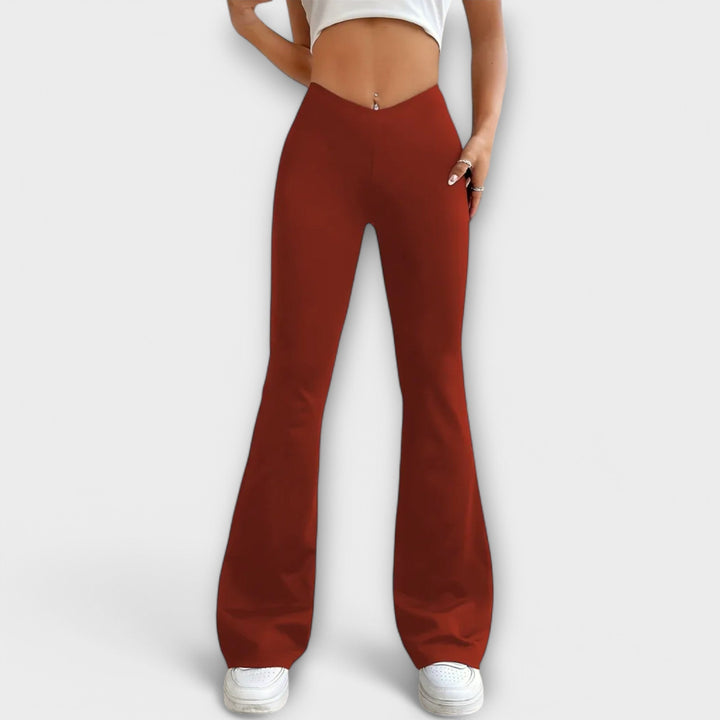 Women’s Relaxed Flared Leg Pants