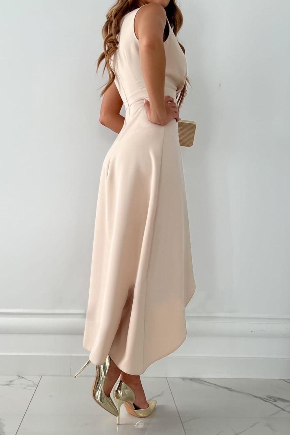 Women’s Pink Printed Dress
