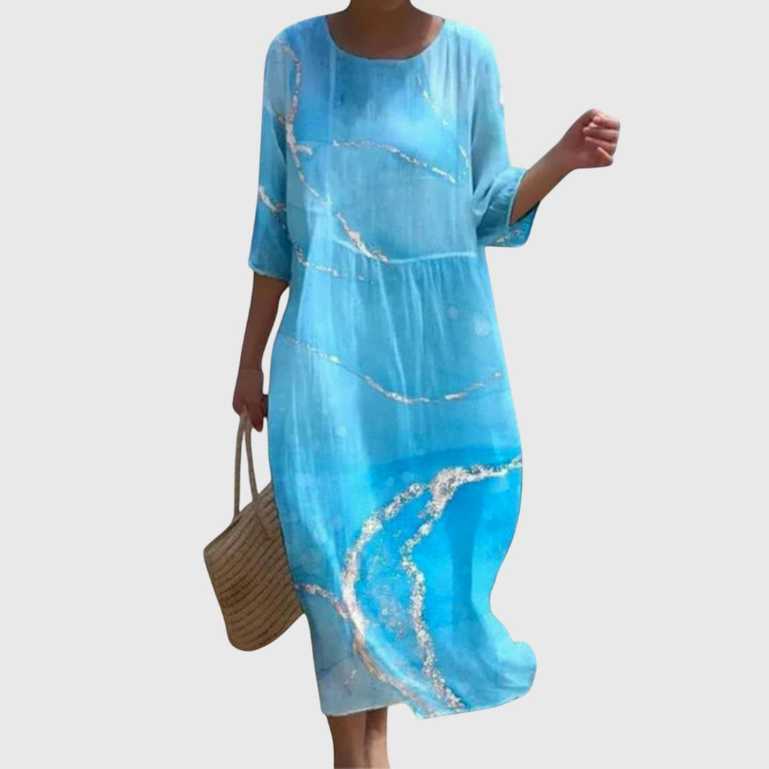 Women’s Floral Print Maxi Dress
