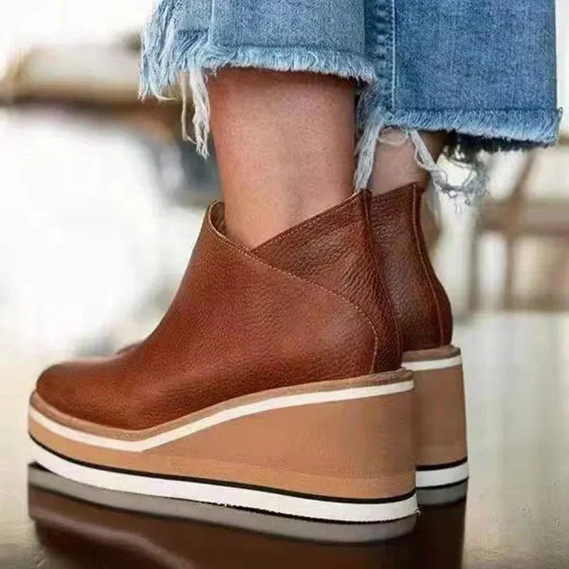 Women’s Elegant Heeled Ankle Boots