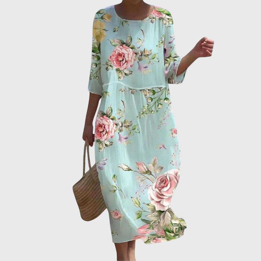 Women’s Floral Print Maxi Dress