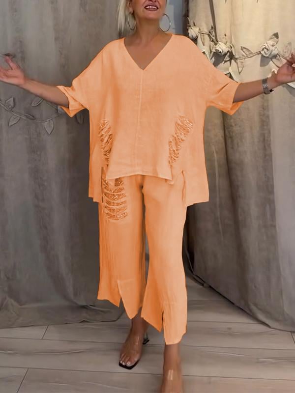 Women’s Two-Piece Casual Summer Set