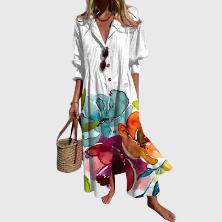 Women’s Elegant Boho Maxi Dress
