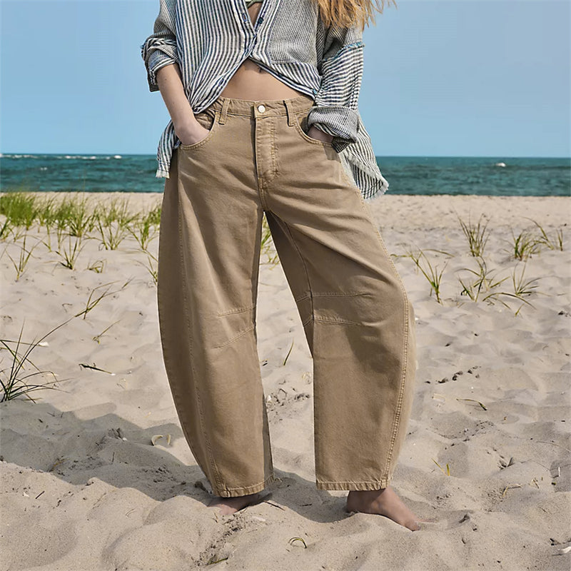 Women’s High Waisted Wide Leg Jeans