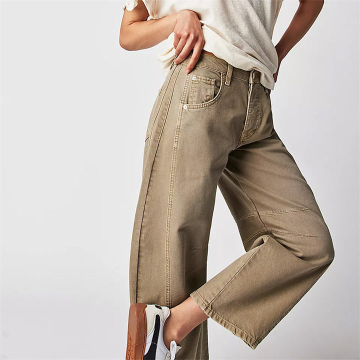 Women’s High Waisted Wide Leg Jeans
