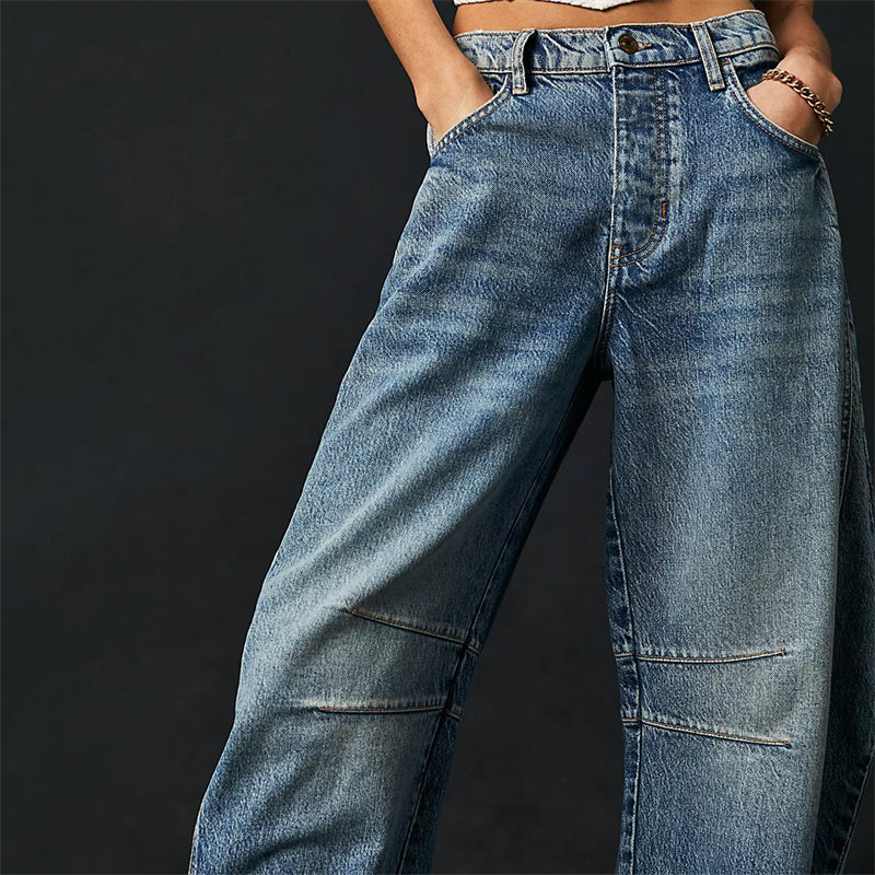 Women’s High Waisted Wide Leg Jeans