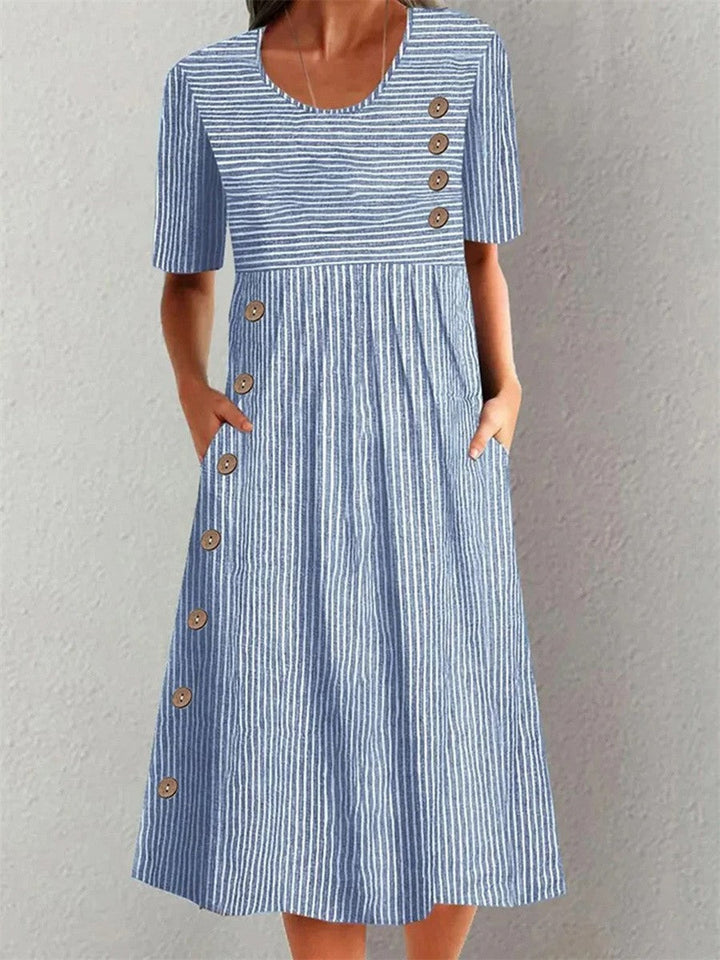 Women’s Casual Striped Summer Dress