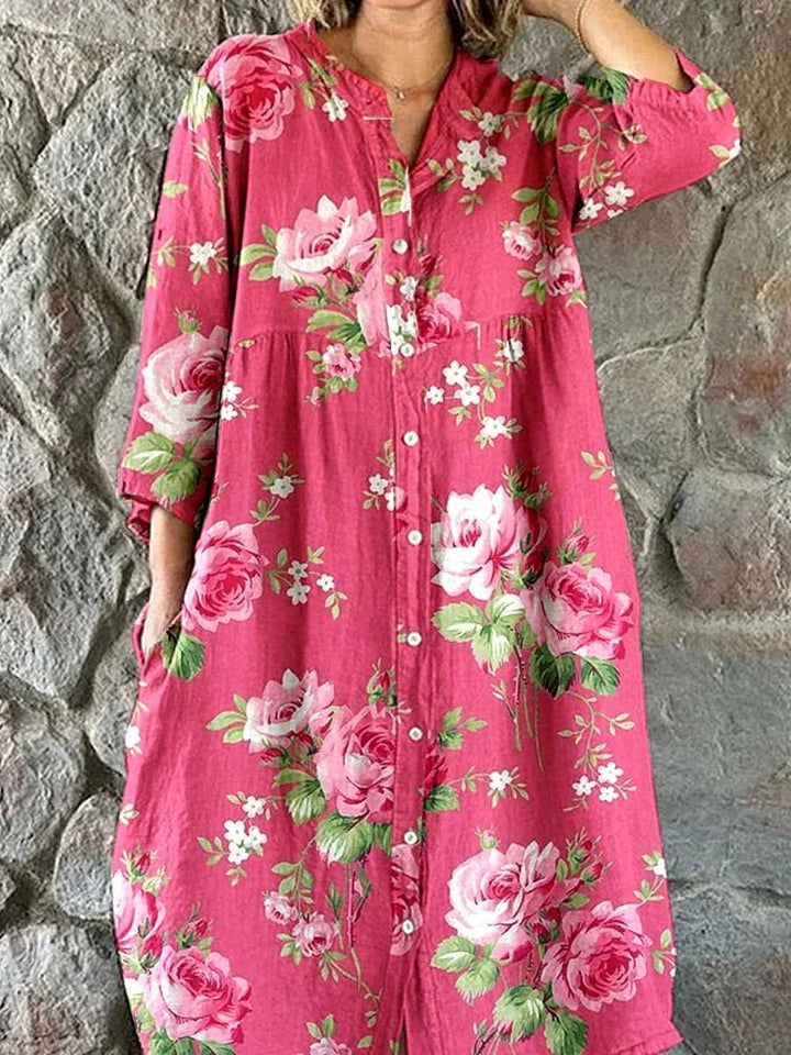 Women’s Floral Print Casual Dress