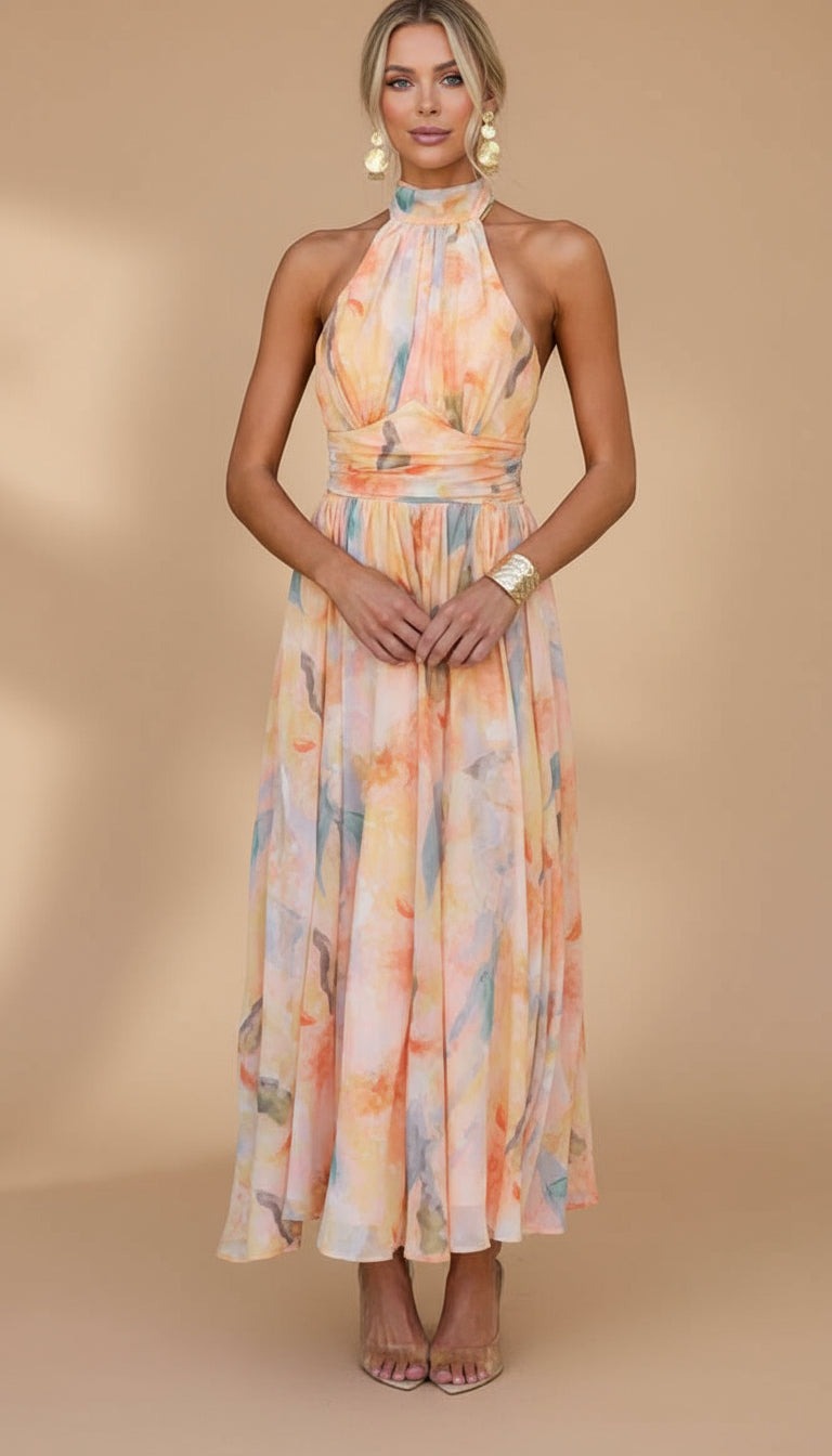 Women’s Printed Maxi Dress